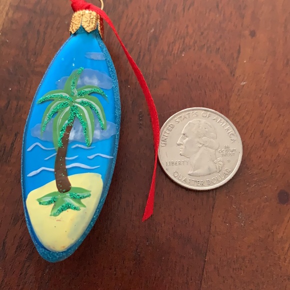 Hand painted Xmas ornament - Picture 2 of 2